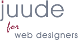 Juude for web designers