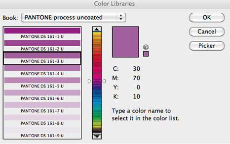 Pantone Picker